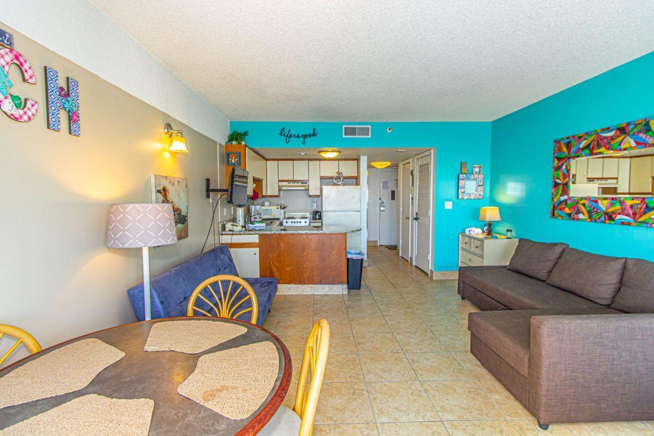 Ocean Front Studio With Amazing Views Palace Resort 1801 Sleeps 5 Guests Myrtle Beach Pokój zdjęcie