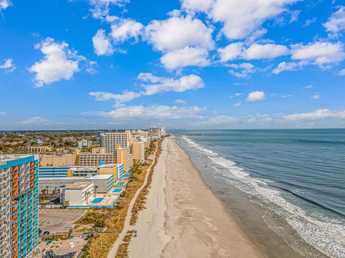 Ocean Front Studio With Amazing Views Palace Resort 1801 Sleeps 5 Guests Myrtle Beach Zewnętrze zdjęcie